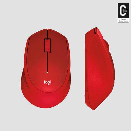 LOGI M330 Silent Plus Red - 2.4GHZ — pilt 2