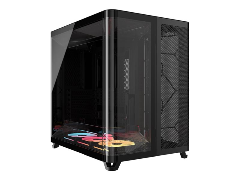 CORSAIR AIR 5400 LX-R LINK TG MidTwr Bl