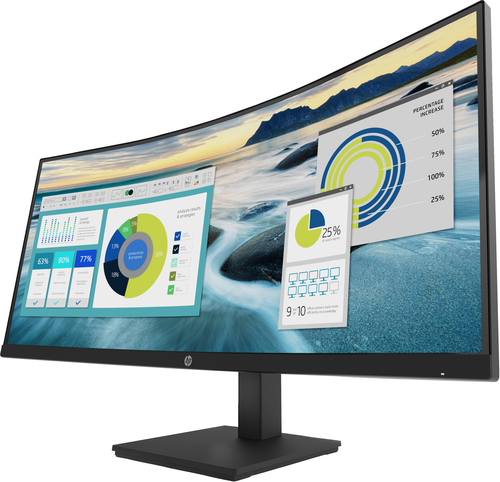 HP P34hc G4 34inch WQHD USB-C Curved — pilt 3