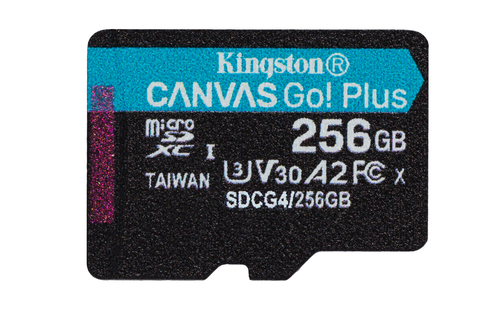 KINGSTON 256GB microSDXC Canvas w/o ADP