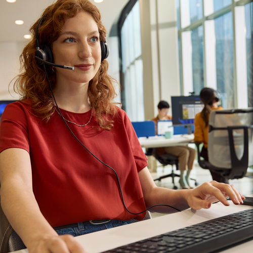HP Poly Mission 625 USB Wired Headset — pilt 5