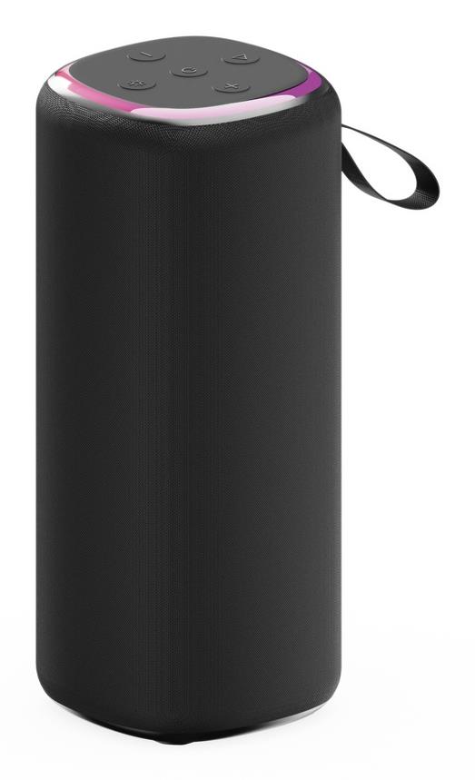 GEMBIRD BT LED speaker 10W black