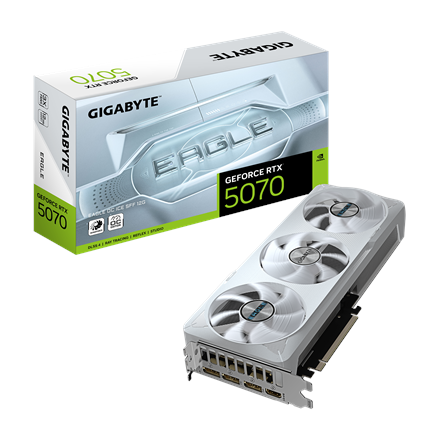 Gigabyte Gigabyte GeForce RTX 5070 EAGLE OC ICE SFF 12G GV-N5070EAGLEOC ICE-12GD