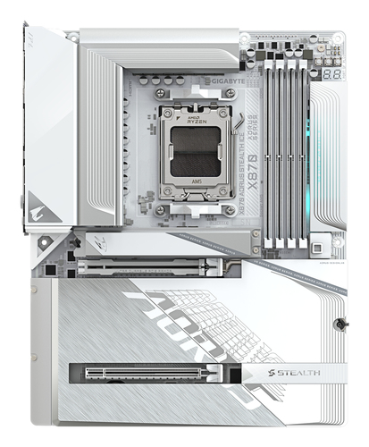 GIGABYTE X870 A STEALTH ICE AM5 1xHDMI — pilt 2