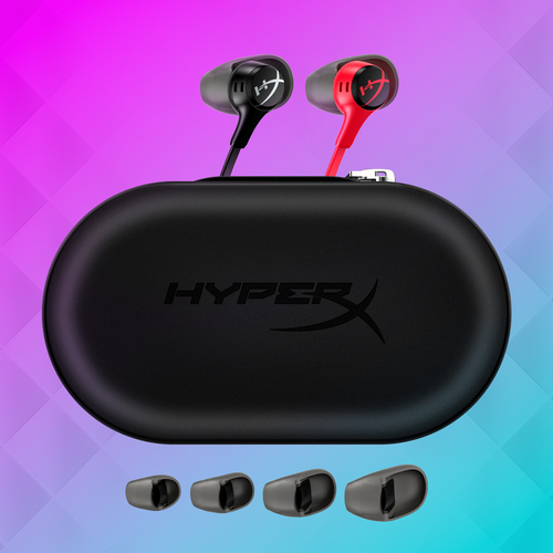 HP HyperX Cloud Earbuds II Red — pilt 4