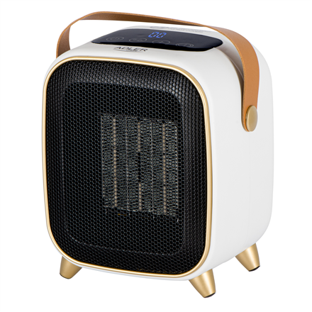 Adler AD 7762 Ceramic Fan Heater with LED Display, Cool Air Fan