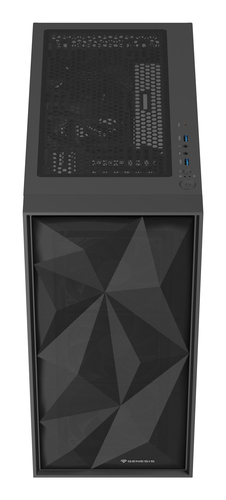 NATEC Genesis PC Case Diaxid 605F black — pilt 3