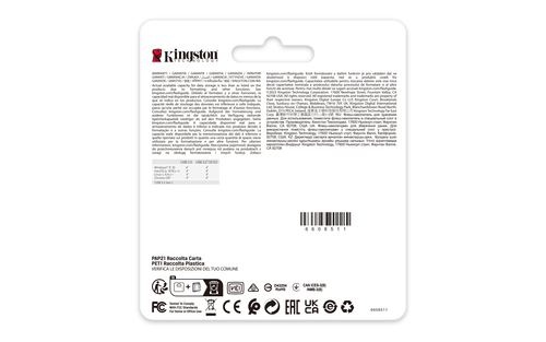 KINGSTON 512GB 220MB/s Metal USB 3.2 Gen — pilt 6
