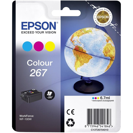Epson Epson 267 Tri-colour Ink Cartridge C13T26704010