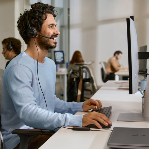 HP Poly Mission 425 USB Wired Headset — pilt 3