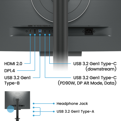 BENQ RD280UA 28.2inch IPS 3840x2560 — pilt 5