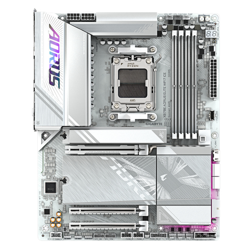 Gigabyte Gigabyte X870E AORUS ELITE WIFI7 ICE X870E A ELITE WF7 ICE — pilt 2