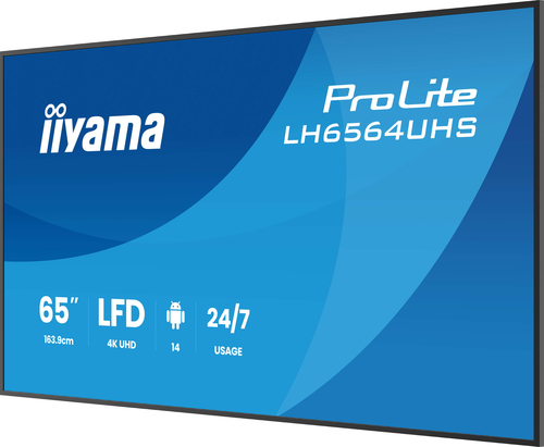 IIYAMA 65inch 3840x2160 UHD VA panel — pilt 6