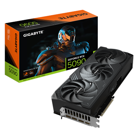 Gigabyte Gigabyte GeForce RTX 5090 WINDFORCE OC 32G GV-N5090WF3OC-32GD