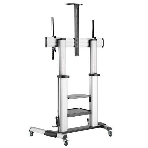 LOGILINK BP0084 TV monitor cart 60–100in — pilt 5