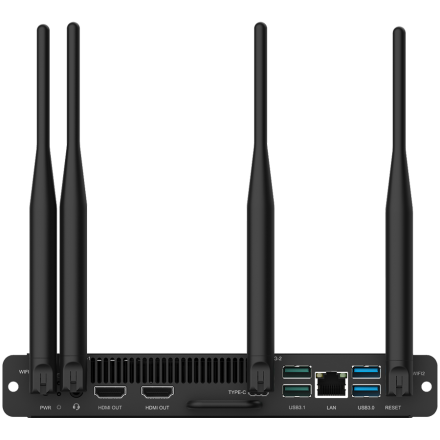 Prestigio Solutions Windows PC (for Multiboard Light & Light+ Series) 80 pin: Core i5 CPU (12th Gen) 1235U / 8GB DDR5/ 256GB SSD / 3G LTE / WiFi 6 / TPM2.0 / Windows 11 trial / 2*wifi antennas, 2*3G/LTE antennas