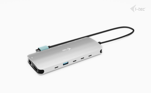 I-TEC USB-C Metal Nano Dock 3xDisplay+PD — pilt 3