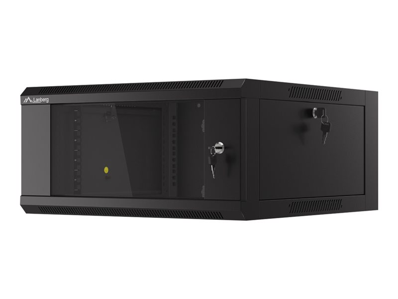 LANBERG 19inch rack 4U/570x600 black — pilt 4