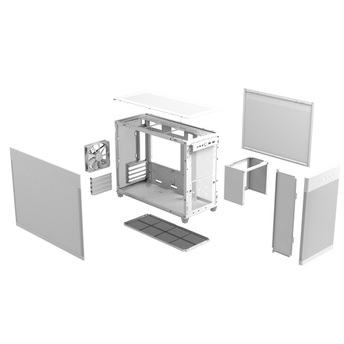 ASUS Prime AP201 MicroATX Case White — pilt 10