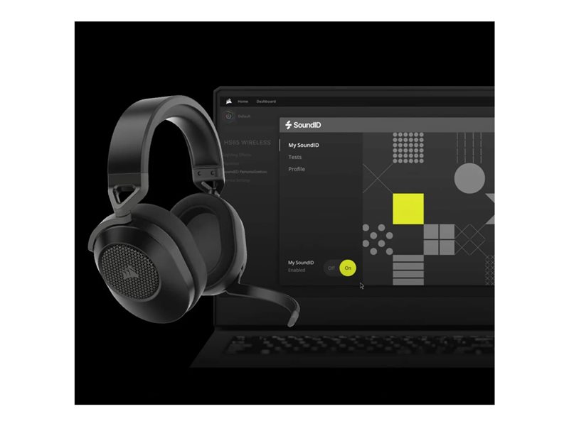 CORSAIR HS65 WIRELESS Gaming Headset Crb — pilt 5