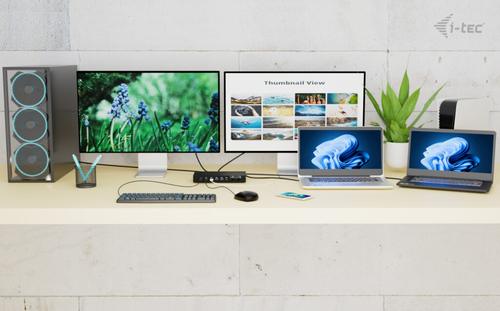 I-TEC USB-C KVM DS for 3 Hosts — pilt 4