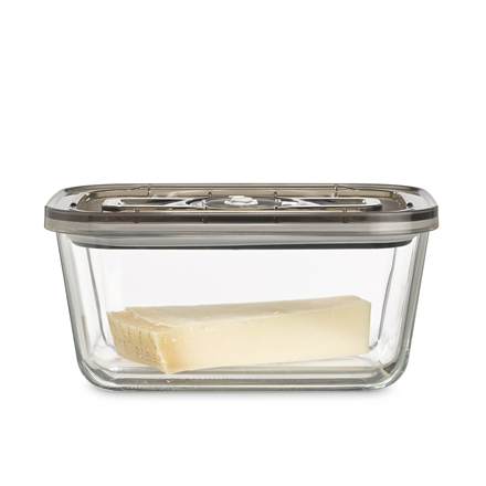 Caso Glass Vacuum Container with Plastic Lid 01176