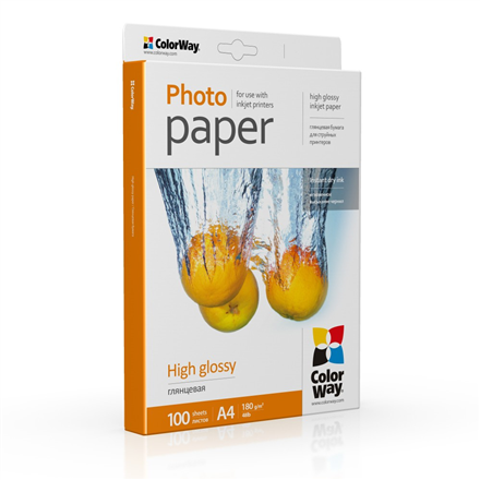 ColorWay ColorWay Photo Paper, 100 sheets PG180100A4