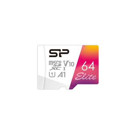 Silicon Power microSDHC UHS-I Memory Card SP064GBSTXBV1V20SP