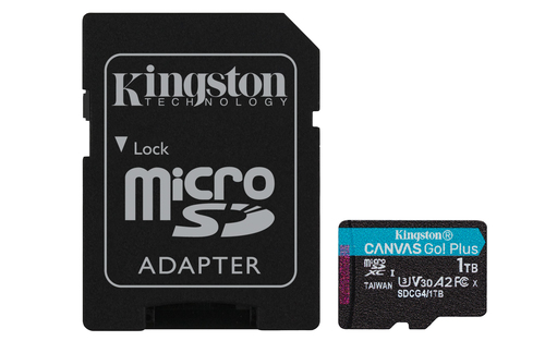 KINGSTON 1TB microSDXC Canvas + Adapter