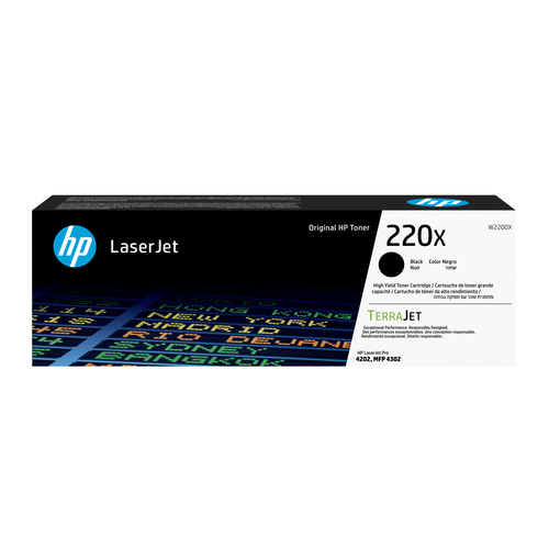HP 220X Black Original LaserJet Toner