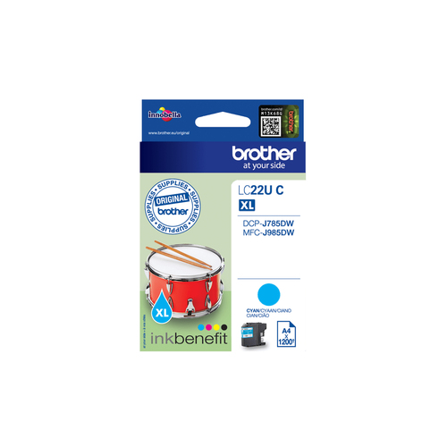 BROTHER LC22UC Ink cyan 1200pages — pilt 2