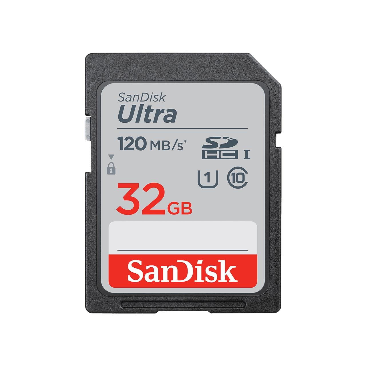 Store lots of photos and Full HD videos—and transfer them quickly to your computer—using SanDisk Ultra SDXC and SDHC UHS-I Memory Cards.