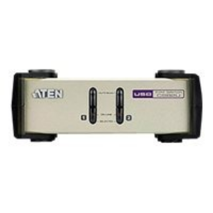 Aten 2-Port PS/2-USB VGA KVM Switch CS82U-AT