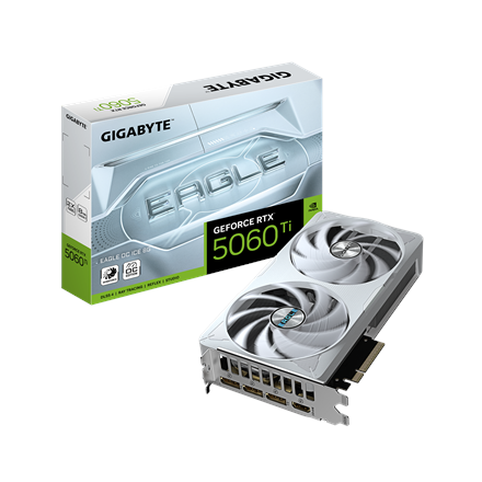 Gigabyte Gigabyte GeForce RTX 5060 Ti EAGLE OC ICE 8G GV-N506TEAGLEOC ICE-8GD