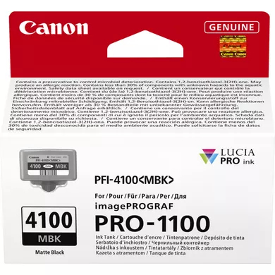 CANON INK PFI-4100 Matte black tank — pilt 2