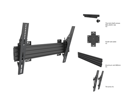 MB Wallmount Pro MBW1U Tilt Black — pilt 6