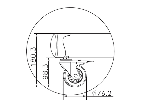 MULTIBRACKETS Public Floorstand Basic — pilt 25