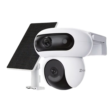EZVIZ EZVIZ Battery-Powered Dual Camera Kit with Solar Panel CSHB90SP4MP4MP
