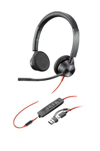 HP Poly BW 3325 -M USB-C HS +USB-C/A — pilt 5