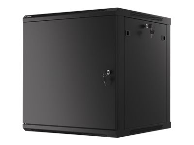LANBERG Wall mount 19i 12U 600x600 black — pilt 2