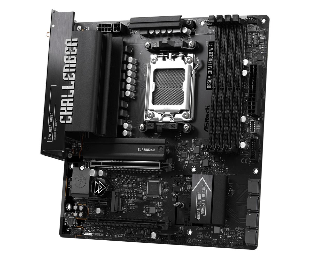 MB AMD B850 SAM5 MATX/B850M CHALLENGER ASROCK — pilt 5