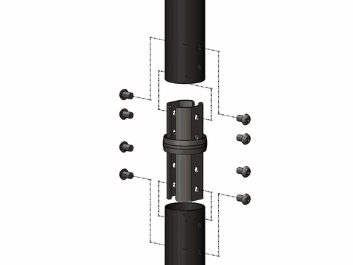 MB Pro Series - Internal Pole Joiner — pilt 2