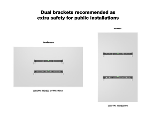 MB Universal Public Wallmount Black Smal — pilt 20