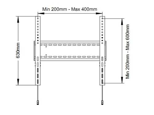 MB Universal Wallmount Fixed HD 800x600 — pilt 11