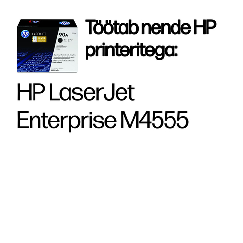 HP Toner 90A black HV LJ M4555 MFP — pilt 2