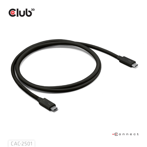 CLUB 3D Thunderbolt 5 1m Cable — pilt 7