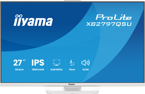 IIYAMA XB2797QSU-W1 27inch WHITE IPS — pilt 6