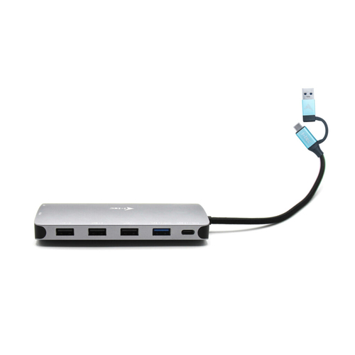 I-TEC USB-C Metal Nano Dock 3xDisplay+PD — pilt 3