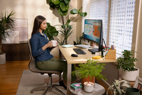 HP P34hc G4 34inch WQHD USB-C Curved — pilt 8