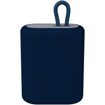 Canyon Bluetooth Speaker, BT V5.0, BLUETRUM AB5365A, TF card support, Type-C USB port, 1200mAh polymer battery, Blue, cable length 0.42m, 114*93*51mm, 0.29kg